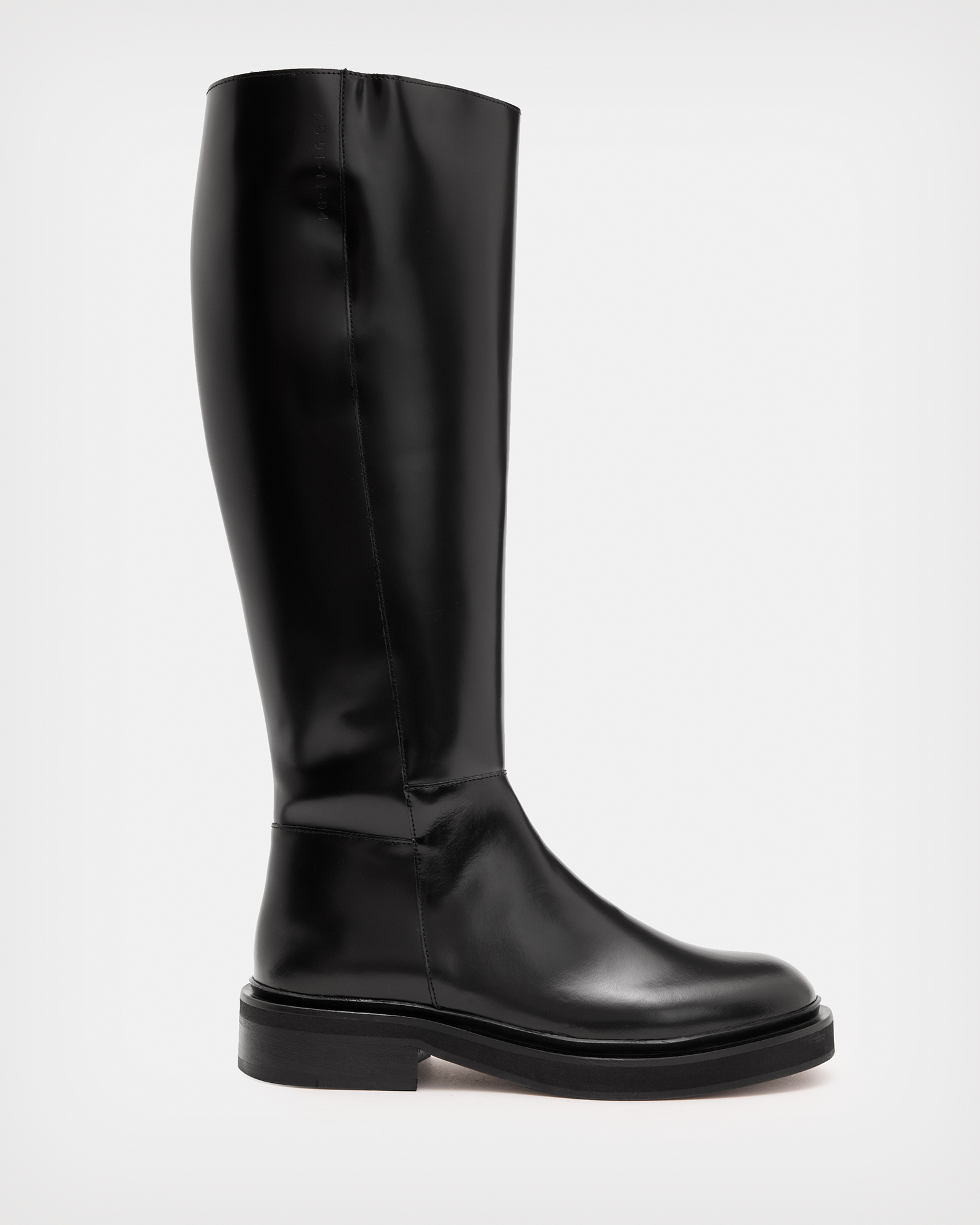 AllSaints Milo Leather Knee High Boots