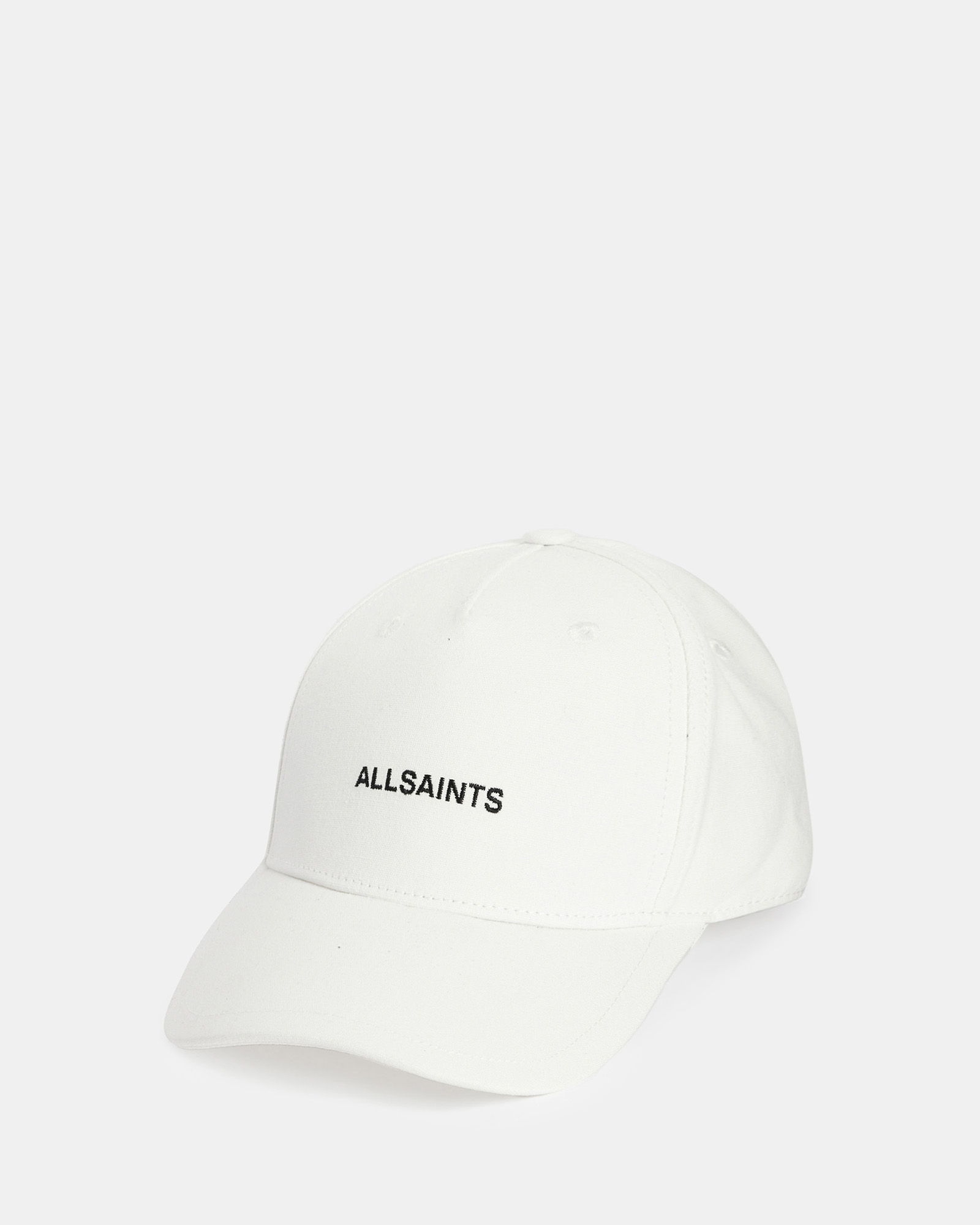 AllSaints London Baseball Cap,, White/Black
