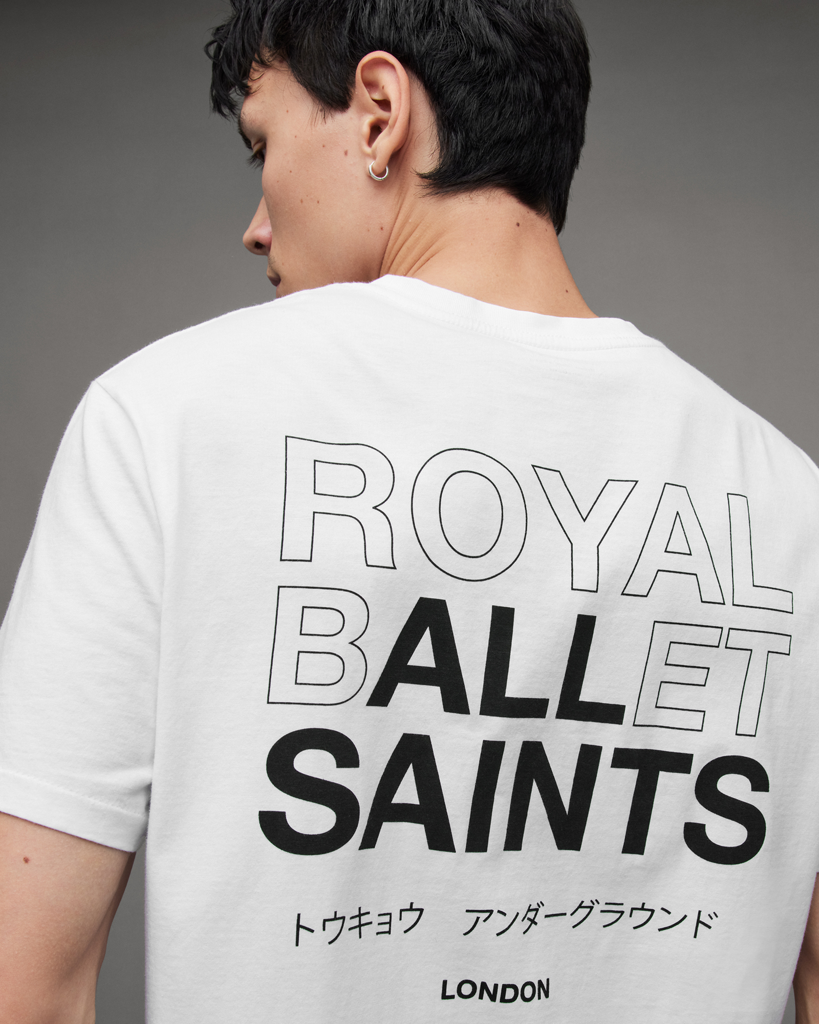 AllSaints Jete Royal Ballet Logo Charity T-Shirt