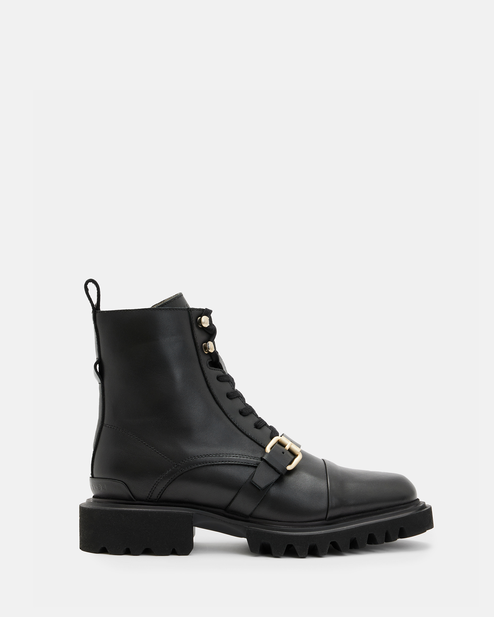 AllSaints Tori Leather Boots,, Black