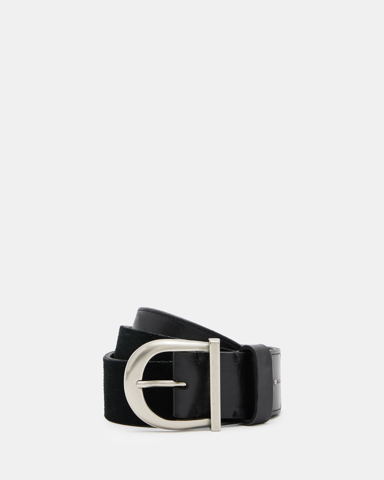 AllSaints Briony Mixed Suede Western Belt