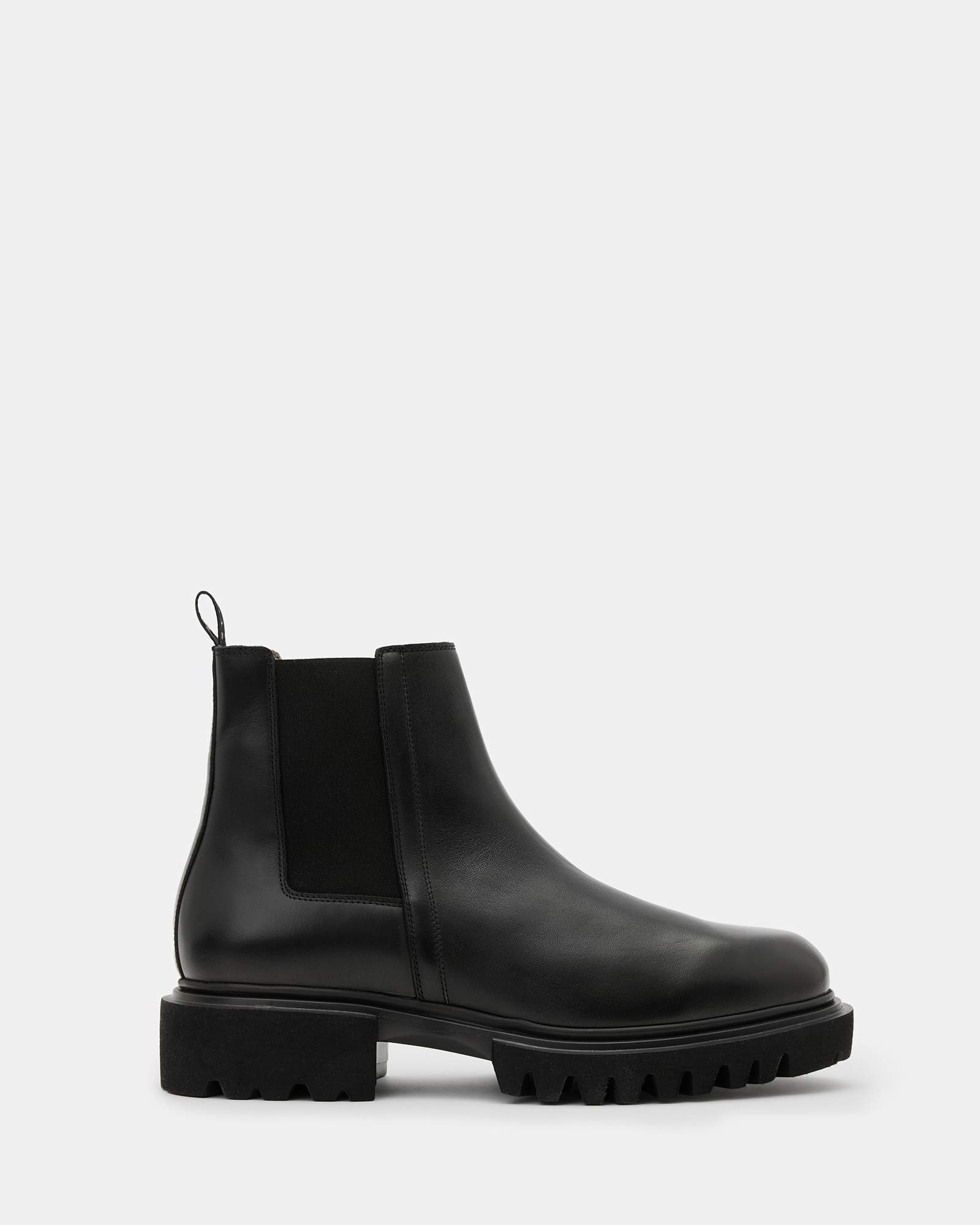 Vince Chunky Leather Boots Black | ALLSAINTS