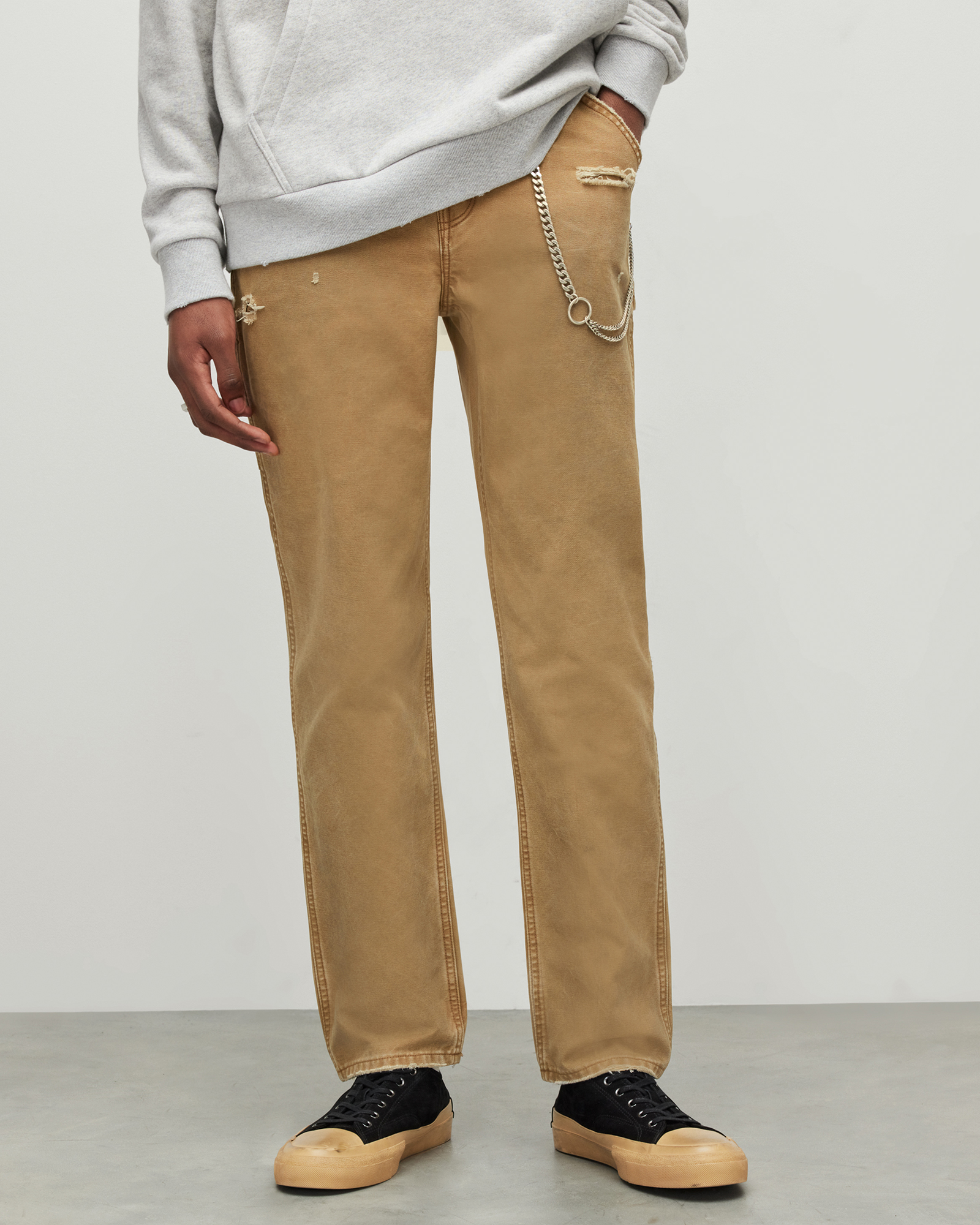 Carpenter Straight Fit Jeans EARTHY BROWN | ALLSAINTS US