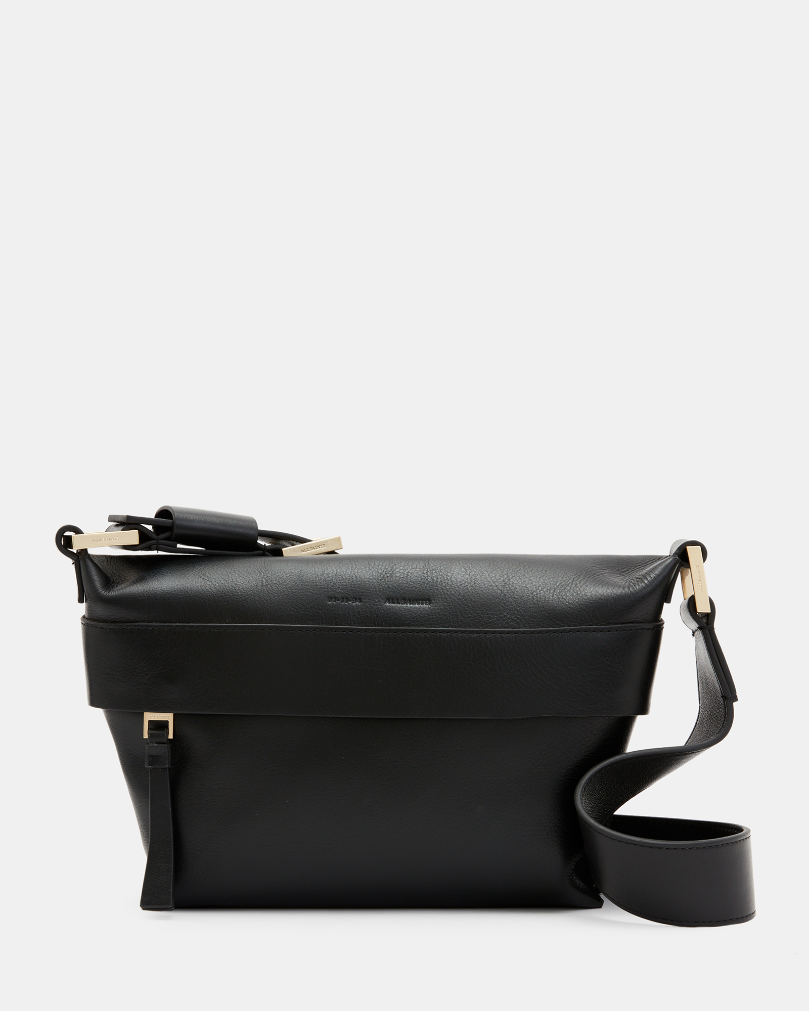 Colette Leather Crossbody Bag Black | ALLSAINTS US