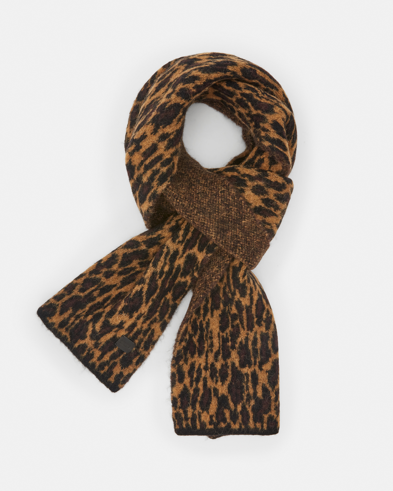 animal print scarf